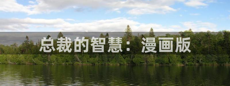 虫虫漫画海量：总裁的智慧：漫画版